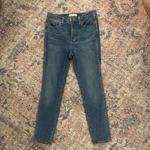 Madewell, 10" High-Rise Skinny Crop Jeans in Bradfield, size 25